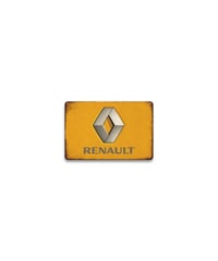 ルノー RENAULT ブリキ看板 ロゴ 車 ガレージ レトロ インテリア