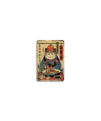 猫 ブリキ看板 レトロ 和風 招き猫 浮世絵 居酒屋 壁飾り インテリア