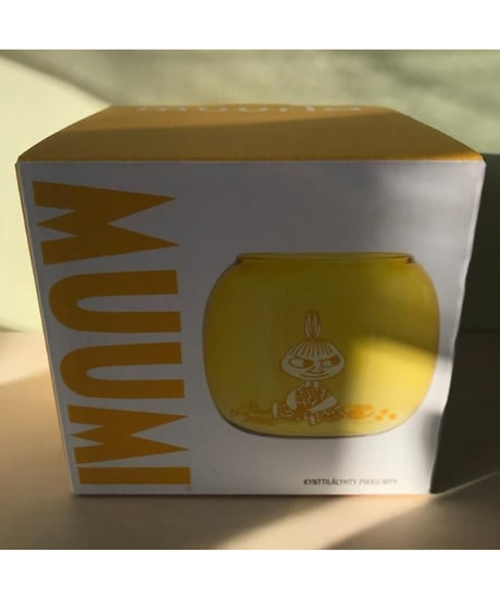 Muurla リトルミィ キャンドル ホルダー イエロー 8cm