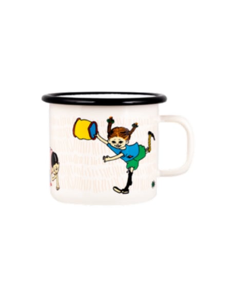 Muurla 長くつ下のピッピ ホーローマグカップ 2.5dL (250mL)