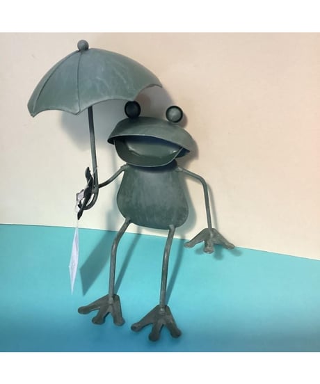 カエル アンブレラ 座り 23cm