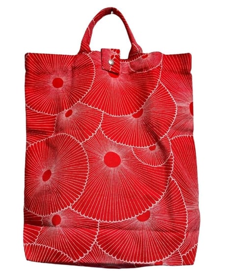 激レア Marimekko バック 花柄 40.5×38cm