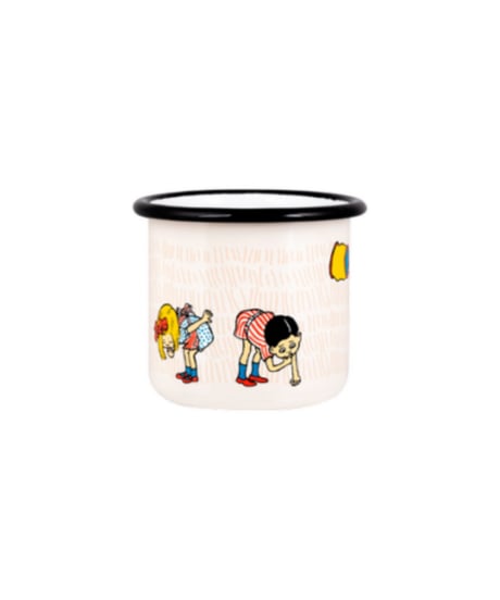 Muurla 長くつ下のピッピ ホーローマグカップ 2.5dL (250mL)