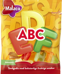 Malaco マラコ ABCフルーツ味ハードキャンディ 4袋