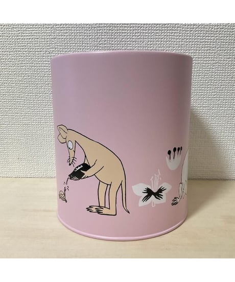 Muurla ムーミン スニフ ペット用食品入れ ピンク 16cm