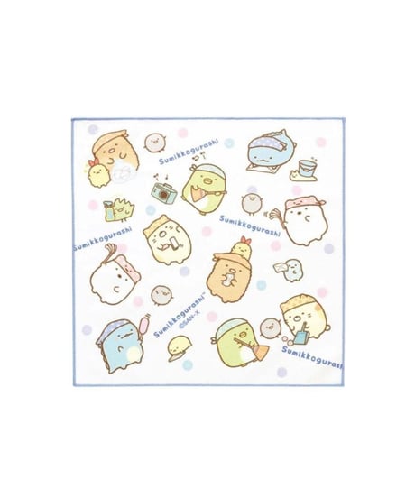 すみっコぐらし マイクロファイバータオル 2枚組 25×25cm