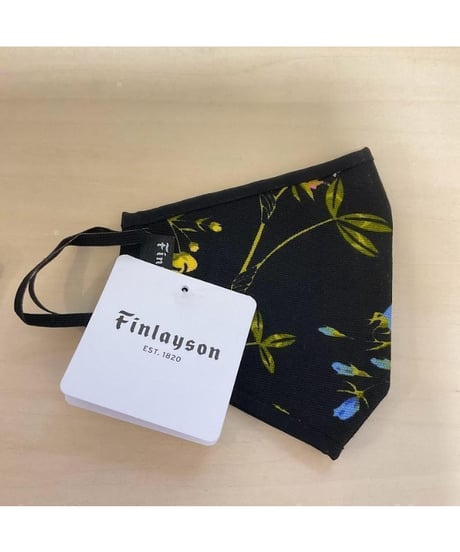 Finlayson 花柄 マスク 4点セット 12x17cm