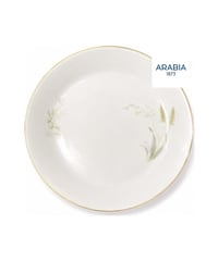 ARABIA ヴィンテージ 野草柄 プレート 約17cm 金彩