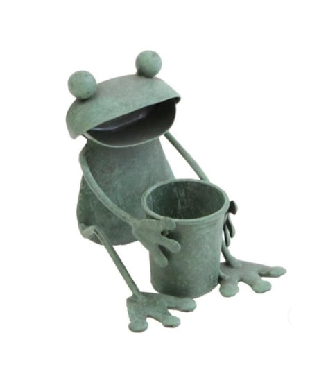 ミニカエル プランター座り 7cm