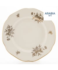 ARABIA Aila プレート 約7cm 花柄 金彩 北欧