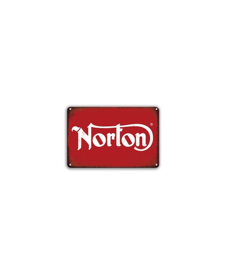 Norton ノートン ブリキ看板 レトロ アメリカン サインプレート 壁飾り
