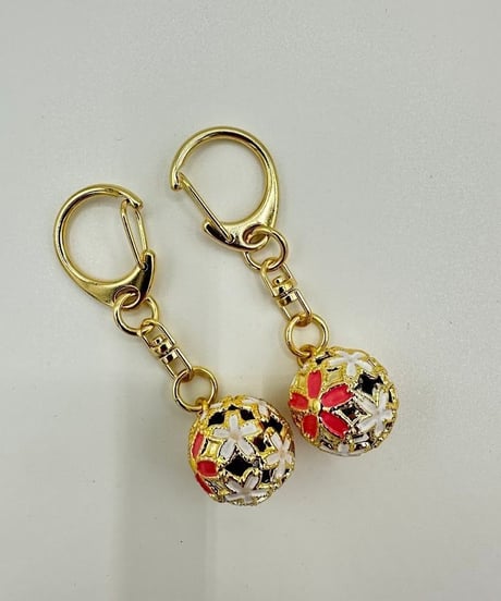 桜鈴 キーホルダー 小 2個×3cmセット