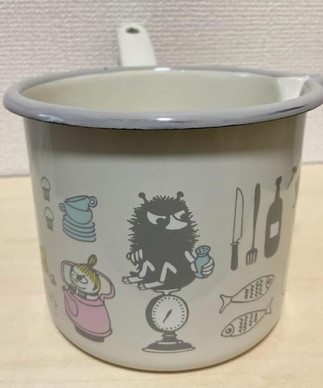 Muurla ムーミン ファミリー ホーロー 手持ち鍋 1.3L(1300mL)