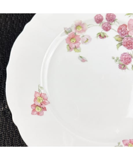 ARABIA DIAMANT プレート 約20cm 花柄 ヴィンテージ