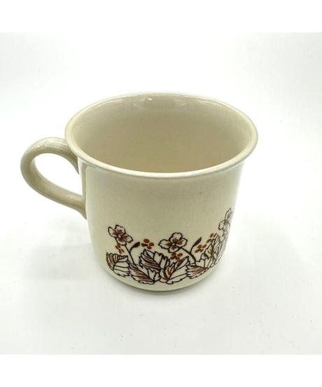 Kiln Craft 英国ヴィンテージ 花柄マグカップ イングランド製