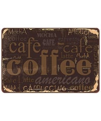 ブリキ看板 コーヒー カフェ レトロ Coffee Cafe アメリカーノ エスプレッソ カプチーノ インテリア 壁飾り 30×20cm