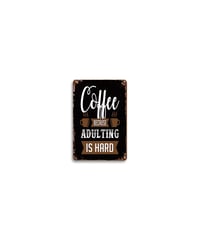 ブリキ看板 コーヒー カフェ レトロ アメリカン おしゃれ 壁飾り インテリア
