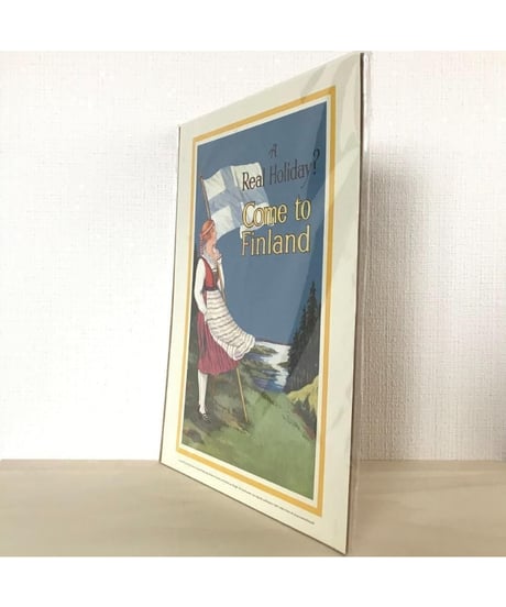 Come to Finland Real Holiday？アートポスター