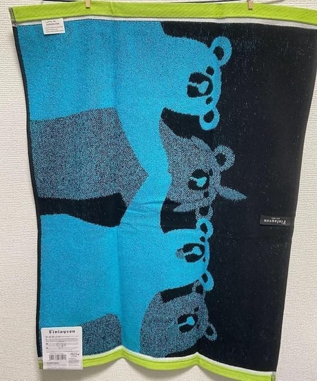 Finlayson くまさん柄 ハンドタオル 50x70cm