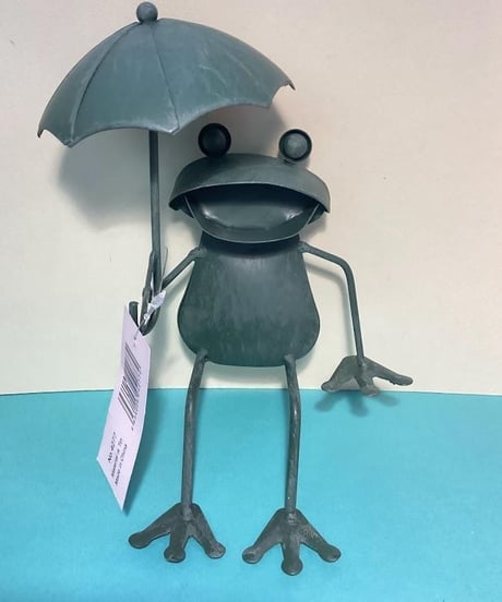 カエル アンブレラ 座り 23cm