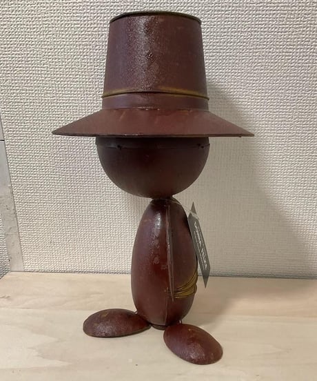 ブリキ リーフエルフ プランター 17×15×30cm