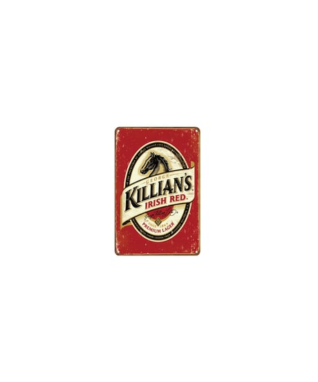 ブリキ看板 ビール レトロ Killian's アイリッシュ パブ 馬 アメリカン