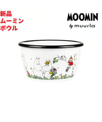 Muurla ムーミン ホーローボウル ムーミンファミリー 楽しい家族 3dL (300mL)
