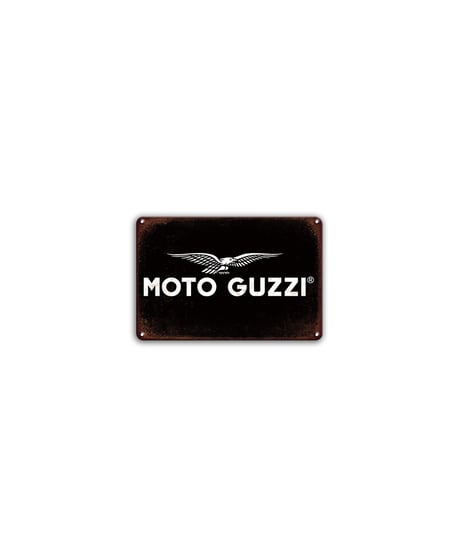 MOTO GUZZI モトグッツィ ブリキ看板 バイク ガレージ レトロ 壁飾り
