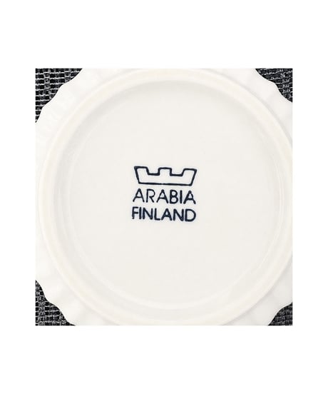 ARABIA ヴィンテージ リブボウル ホワイト 約9cm