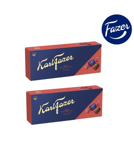 Fazer カールファッツェル スイートミルクチョコレート 250g ×2個セット
