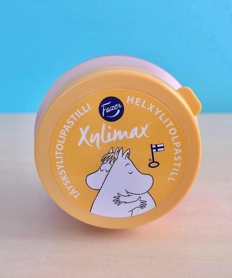 Fazer キシリマックス ムーミン 野いちご味 ピーチラズベリー味 1箱×90g