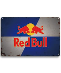 Red Bull レッドブル ブリキ看板 レトロ ビンテージ インテリア 壁飾り ディスプレイ おしゃれ 雑貨