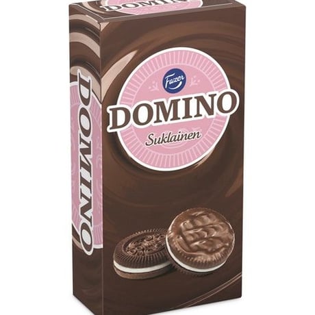 Fazer ファッツェル ドミノ チョコレートカバー ビスケット 14 箱