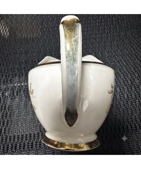 ARABIA ヴィンテージ クリーマー 花柄 金彩 フィンランド