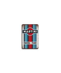 MARTINI RACING TEAM ブリキ看板 レーシング レトロ 壁飾り