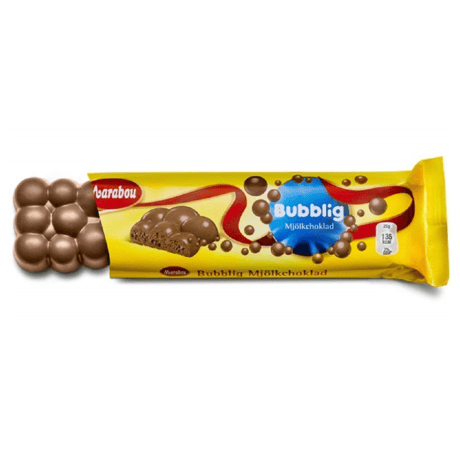 Marabou マラボウ Bubby チョコレート 60g × 3本 (180g)