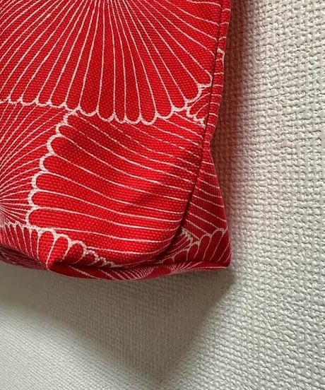 激レア Marimekko バック 花柄 40.5×38cm