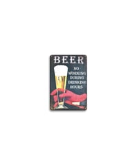 ブリキ看板 ビール BEER レトロ アメリカン インテリア 壁飾り