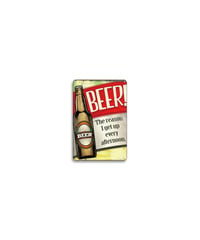 ブリキ看板 ビール BEER レトロ アメリカン 壁飾り インテリア