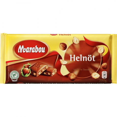Marabou マラボウ 木の実 板チョコレート 200g ×10枚 セット スゥエーデンのチョコレートです