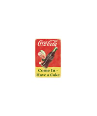 コカコーラ ブリキ看板 レトロ アメリカン Coke アンティーク風 壁飾り