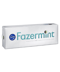 Fazer Mint Chocolate　ファッツェル　ミント　クリーム　チョコレート 350ｇ×1 箱