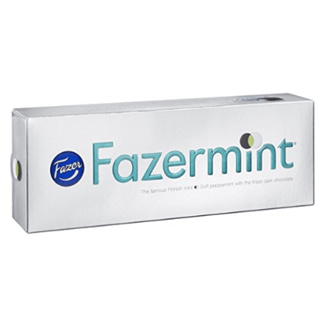 Fazer Mint Chocolate　ファッツェル　ミント　クリーム　チョコレート 350ｇ×1 箱