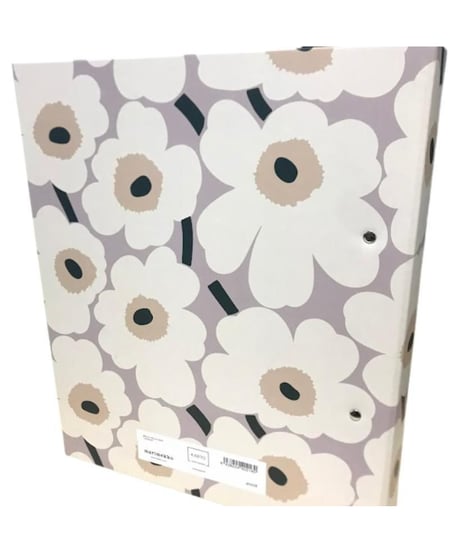 Marimekko リングバインダー ホワイト 34×26cm