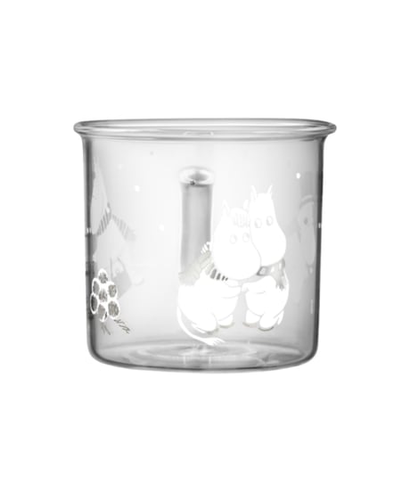 Muurla ムーミン ガラスマグカップ 吹雪 3,5dL (350mL)