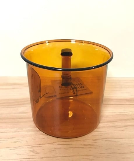 Muurla ムーミンパパ オレンジガラスマグカップ 3.5dL(350mL)
