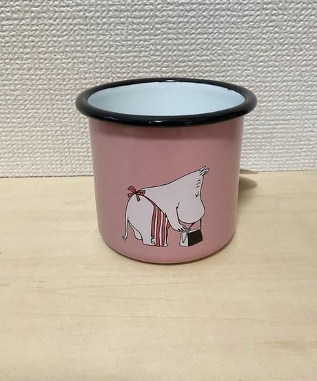 Muurla ムーミンママ ホーローマグカップ ピンク 3,7dL(370ml)