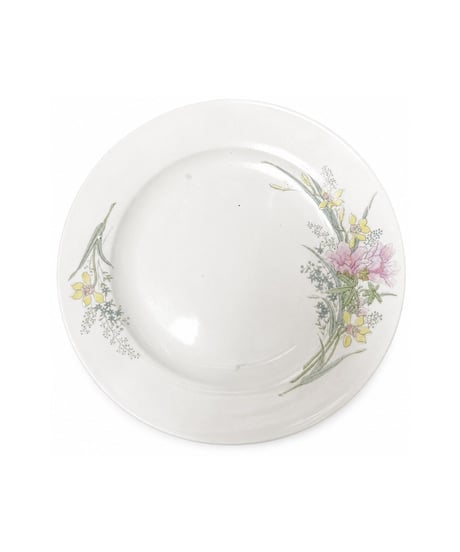 ヴィンテージ 花柄 プレート 7.5cm 陶磁器