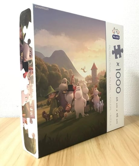 Martinex ムーミンアニメーション柄 ジグソーパズル1000ピース