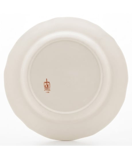 ARABIA ヴィンテージ 花柄 プレート 約17cm 金彩 フィンランド 1950-60年代